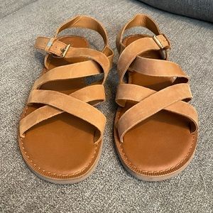 Leather Toms Sandals